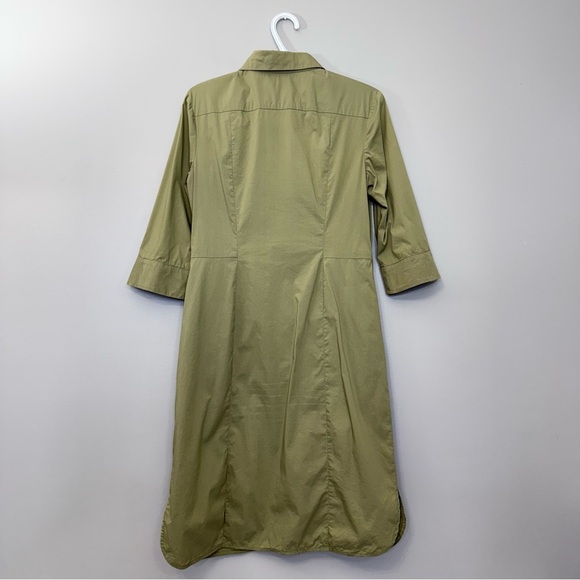 LUISA CERANO Button-Up Shirt Dress size US 8 - Picture 7 of 15